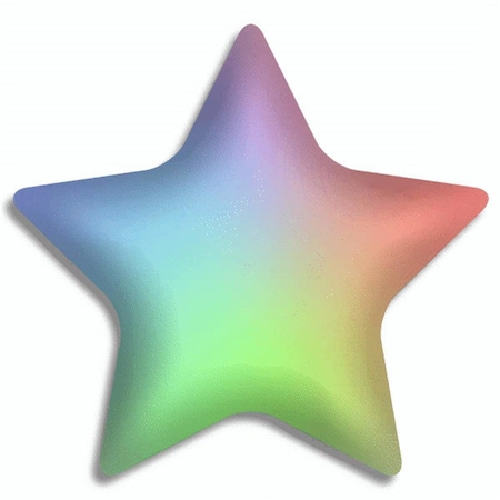 Endless Games Frosted Star Flashing Body Light Lapel Pins EN2798251